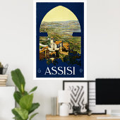 Assisi italië - Posters voor reizen met het merk V (Thuiskantoor)