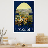 Assisi italië - Posters voor reizen met het merk V (Keuken)