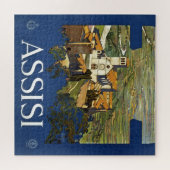 -Assisi Italië Reistoerisme Legpuzzel (Horizontaal)