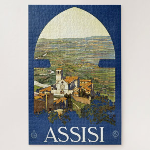 -Assisi Italië Reistoerisme Legpuzzel