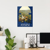 -Assisi Italië Reistoerisme Poster (Thuiskantoor)