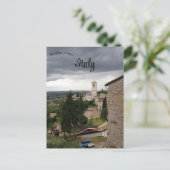 Assisi Italy Briefkaart (Staand voorkant)