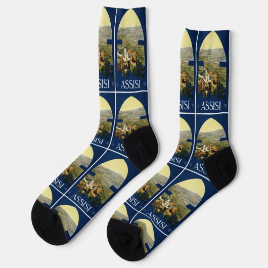 Assisi Italy Socks Sokken (Links)