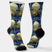 Assisi Italy Socks Sokken (Gebogen)