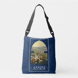 Assisi Italy vintage reiskoffers Crossbody Tas
