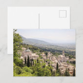 Assisi Overlook Briefkaart (Voorkant / Achterkant)