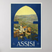 Assisi Perugia Italië Poster (Voorkant)