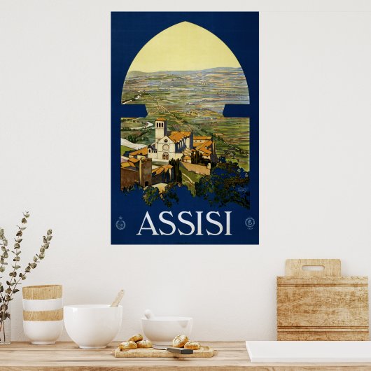 Assisi Poster (Keuken)