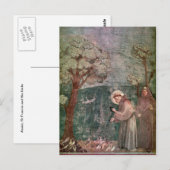 Assisi, St Francis en de vogels Briefkaart (Voorkant / Achterkant)