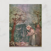 Assisi, St Francis en de vogels Briefkaart (Voorkant)