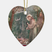 Assisi, St Francis en de vogels Keramisch Ornament (Links)