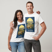 Assisi Travel Poster T-shirt (Unisex)