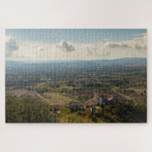 Assisi vlakte en Saint Francis Basilica, Italië Legpuzzel (Horizontaal)