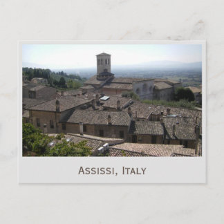 Assissi, het Briefkaart van de Foto van Italië