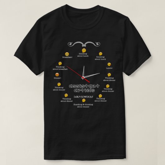 ASSISTANT ARTIKEL NICE ONTWERP 2017 T-SHIRT (Design voorkant)