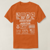 ASSISTANT AUDITOR NICE DESIGN 2017 Classic TShirt (Design voorkant)
