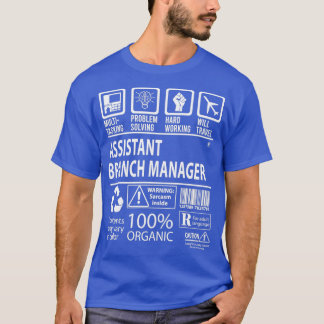 Assistant Branch Manager T-shirt