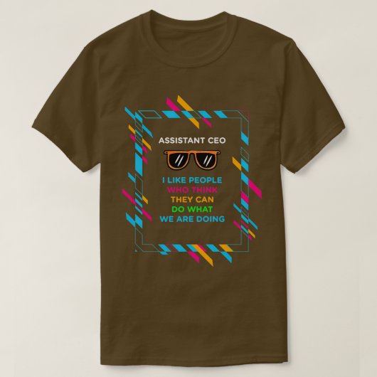 ASSISTANT CEO Classic TShirt (Design voorkant)