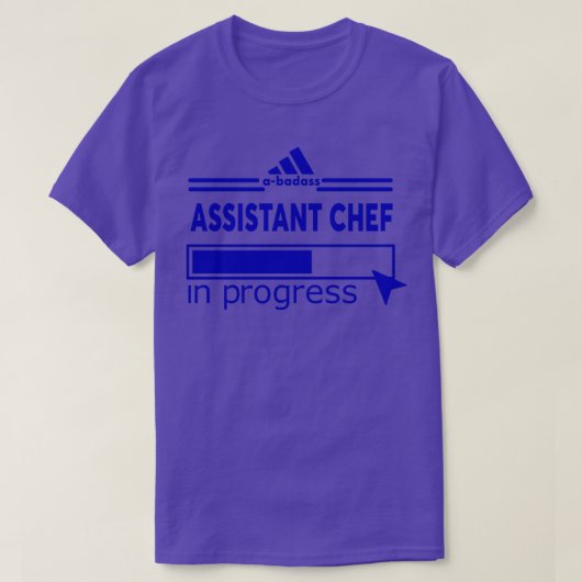 ASSISTANT CHEF T-SHIRT (Design voorkant)