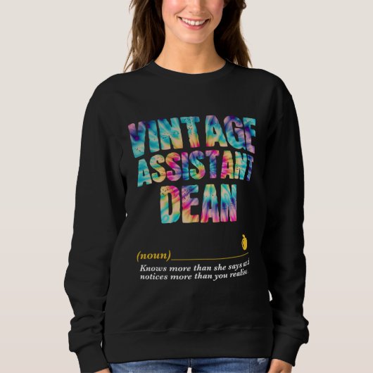 Assistant Dean Appreciation Week Back to School Trui (Voorkant)