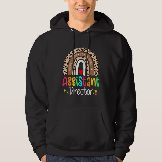Assistant Director Appreciation Week Theater Nursi Hoodie (Voorkant)