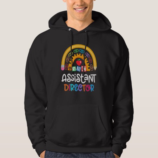 Assistant Director Appreciation Week Theater Nursi Hoodie (Voorkant)