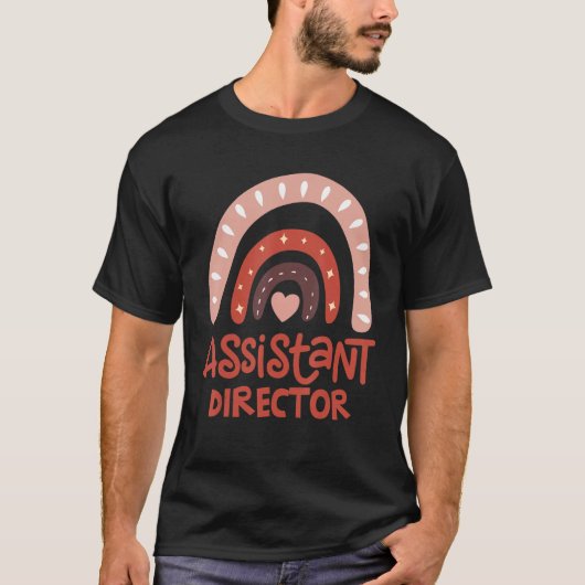 Assistant Director Appreciation Week Theater Nursi T-shirt (Voorkant)