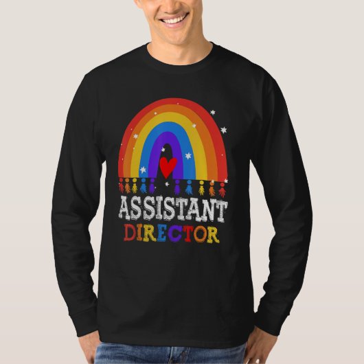 Assistant Director Appreciation Week Theater Nursi T-shirt (Voorkant)