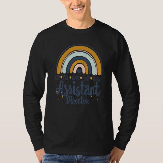 Assistant Director Appreciation Week Theater Nursi T-shirt (Voorkant)