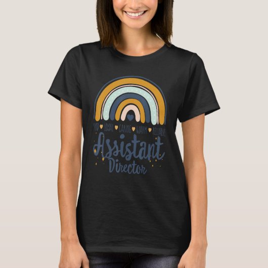 Assistant Director Appreciation Week Theater Nursi T-shirt (Voorkant)
