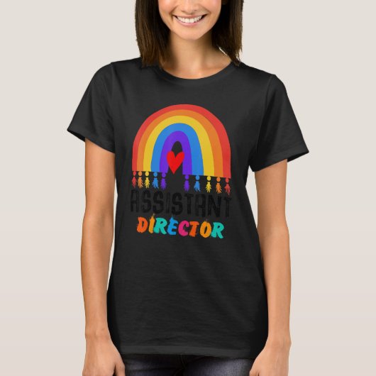 Assistant Director Appreciation Week Theater Nursi T-shirt (Voorkant)