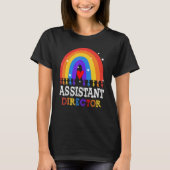 Assistant Director Appreciation Week Theater Nursi T-shirt (Voorkant)