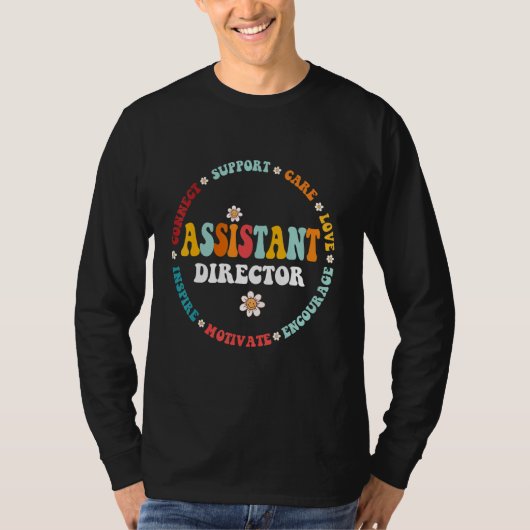Assistant Director Appreciation Week Theater Nursi T-shirt (Voorkant)