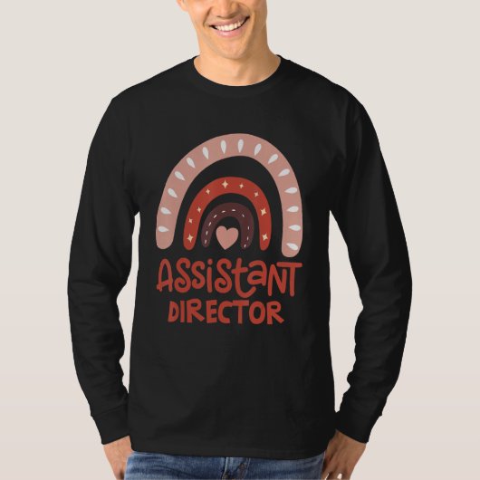 Assistant Director Appreciation Week Theater Nursi T-shirt (Voorkant)
