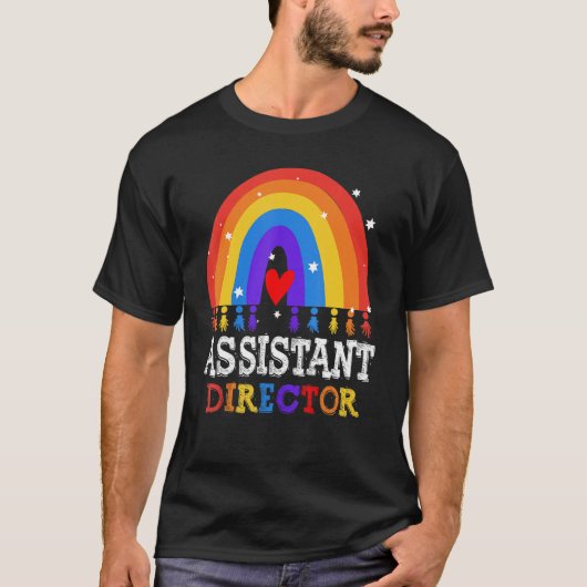 Assistant Director Appreciation Week Theater Nursi T-shirt (Voorkant)