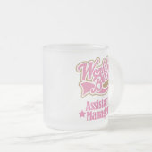 Assistant Manager-cadeau (beste werelden) Matglas Koffiemok (Voorkant rechts)