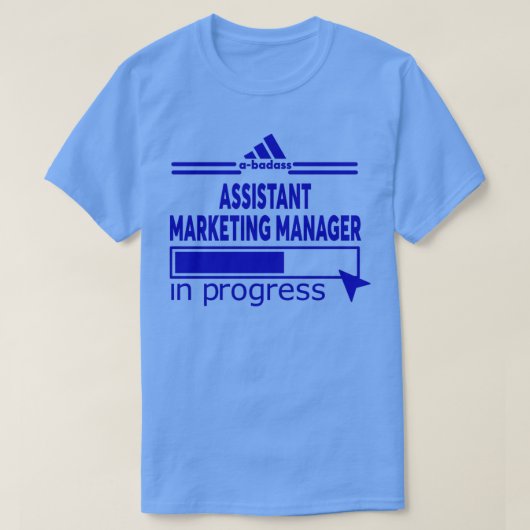 ASSISTANT MARKETING MANAGER Classic TShirt (Design voorkant)
