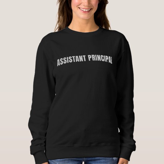 assistant principal 1 trui (Voorkant)