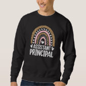 Assistant Principal Appreciation Leopard Print Rai Trui (Voorkant)
