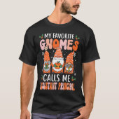 Assistant Principal Christmas Gnomes Front Office T-shirt (Voorkant)