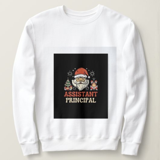 Assistant Principal Christmas ShirtT-Shirt Trui (Design voorkant)
