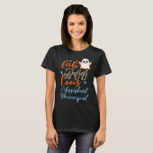 Assistant Principal Halloween Fab Boo Lous Leopard T-shirt (Voorkant volledig)