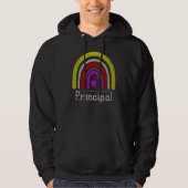 Assistant Principal Rainbow Future Principal  Teac Hoodie (Voorkant)