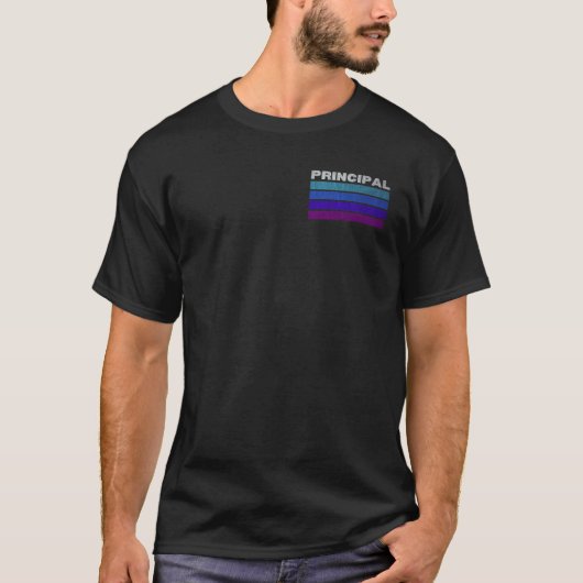 Assistant Principal Rainbow Future Principal Teac T-shirt (Voorkant)