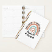 Assistant Principal Rainbow Leopard Funny Gift Planner (Display)