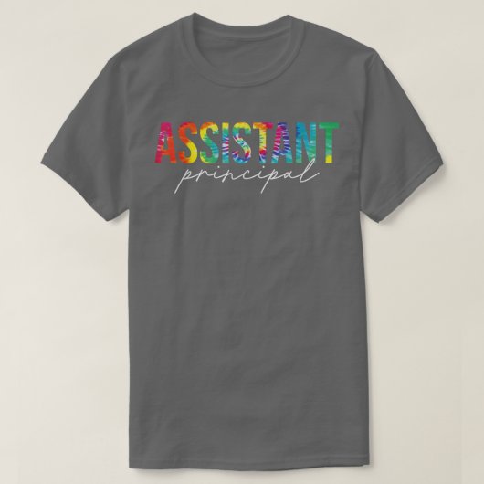 Assistant Principal Tie Dye Appreciation School Gi T-shirt (Design voorkant)