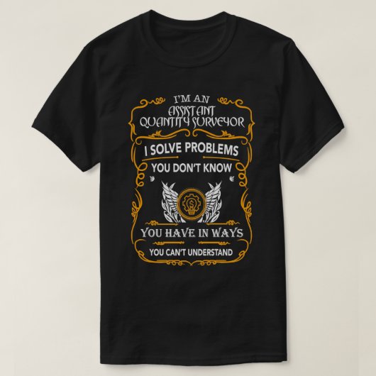 ASSISTANT QUANTITY SURVEYOR Classic TShirt (Design voorkant)