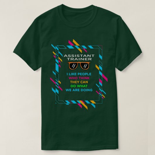 ASSISTANT TRAINER T-SHIRT (Design voorkant)