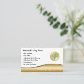 Assisted Living Visitekaartje (Staand voorkant)