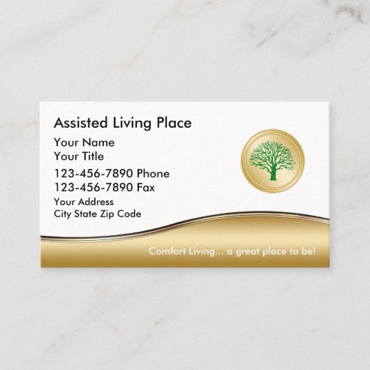 Assisted Living Visitekaartje (Voorkant)